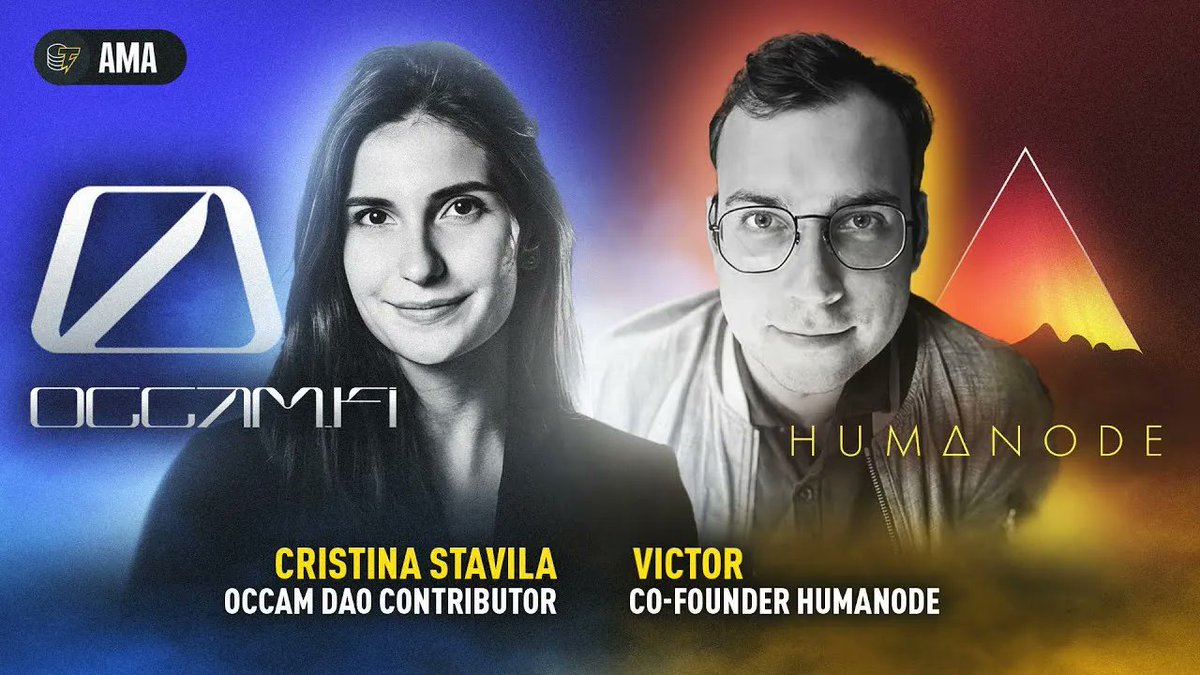 Cointelegraph's tweet photo. Did you miss our last exclusive AMA? 

Cointelegraph spoke to Cristina Stavila from @OccamFi and Victor Smirnov, Co-Founder of @humanode_io, about their new partnership. 

Catch up here: https://t.co/YSwAvNR9WH https://t.co/ALoFJJa5v5