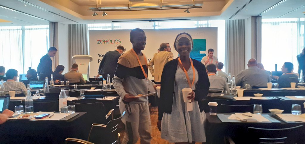 Keoi_In_Tech's tweet photo. Took the babies to #Zoholics in Century City (one is doing low-code &amp; Scrum and the other is doing payment Gateway intergrations) 

Was absolutely impressed by one of the questions they asked 1 speaker 🙌🏾 hire my geeks y'all! 

#ServingBeyondCode #CodeTelligence https://t.co/BioHi48kXd
