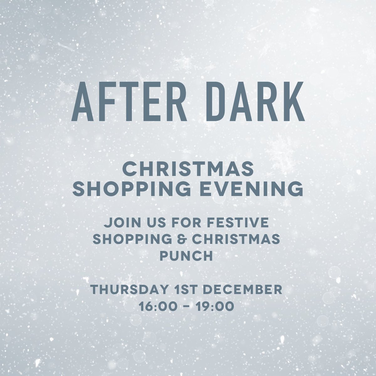 🎄✨AFTER DARK

Join us tonight for AFTER DARK Christmas shopping evening in Menai Bridge. 

Complimentary Christmas punch and special in store promotion. 

16:00-19:00

We look forward to welcoming you.

Much love
Team Psyched x #Anglesey #MenaiBridge #supportsmallbusiness