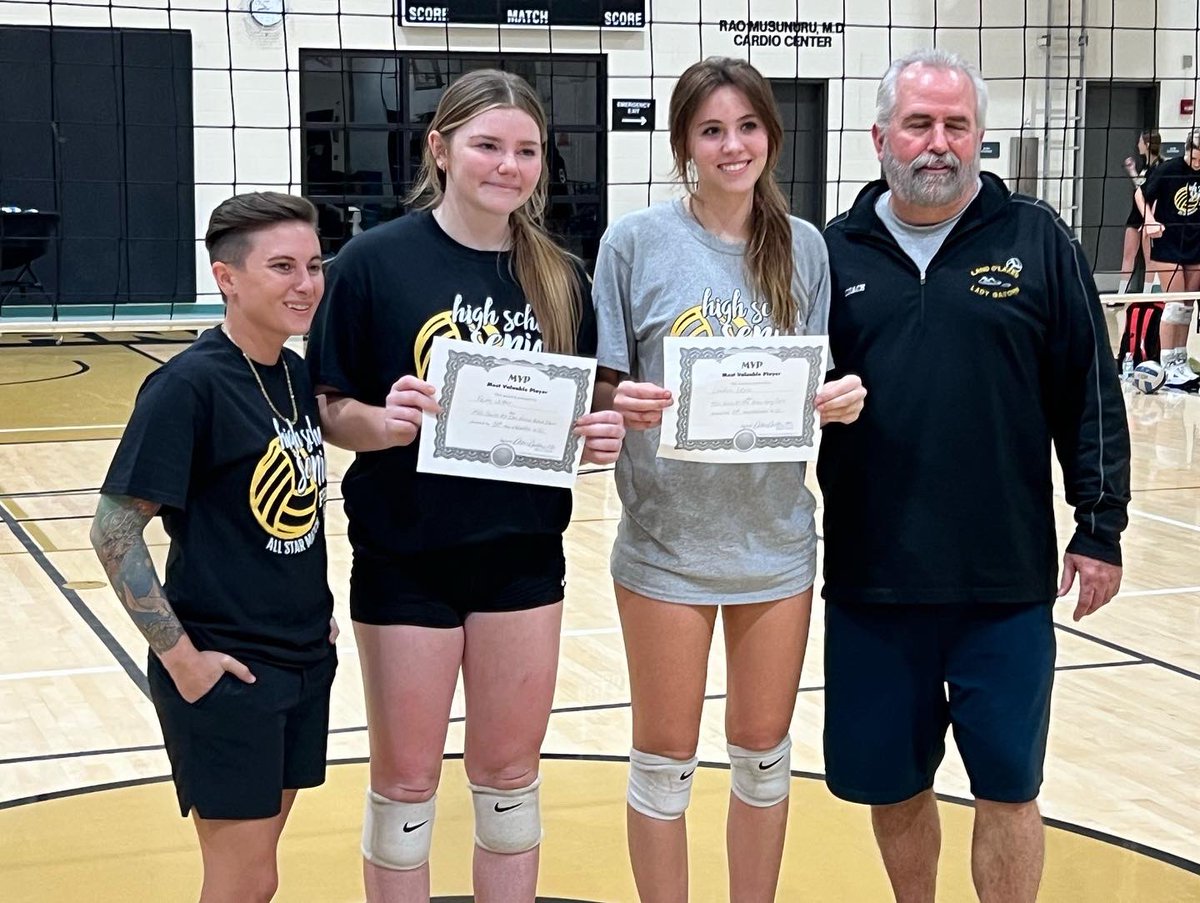 Congratulations to London, Laney and Kailey for playing the PHSC All Star Game. London Skea MVP Gray Team!
@PHSCVolleyball <a href="/CCHS_Sport/">Cypress Creek High School Athletics</a> <a href="/CCHSHowler/">Cypress Creek Howler</a> <a href="/TheCoyoteWay/">CypressCreek</a>