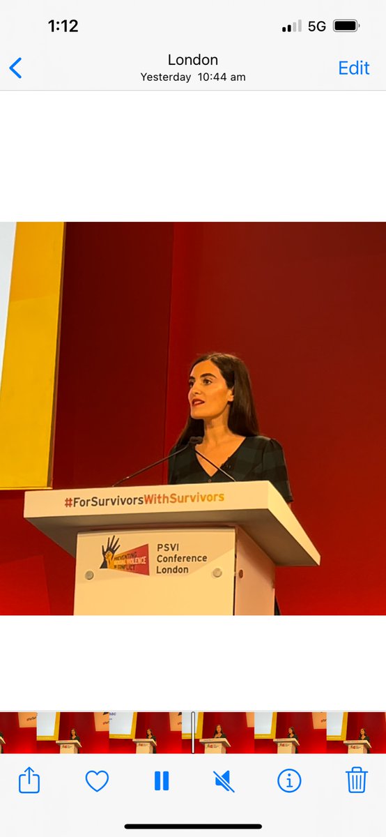 jacqueisaac's tweet photo. The #DeclarationofHumanity is changing lives of survivors globally. Honoured to have shared in the journey from vision to drafting to sharing of the significant stories of impact alongside @BishopAngaelos @tariqahmadbt at the #PSVI conference. #ForSurvivorsWithSurvivors  #end_svc https://t.co/VJeb1xaeWK