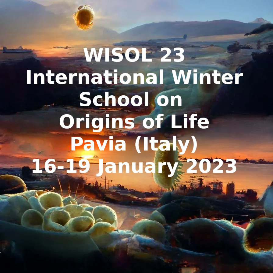 chem_rad's tweet photo. Winter School on Origins of Life. DEADLINE EXTENDED TO 8th DECEMBER.
Only a few places are still available! https://t.co/rFR0m879Vt