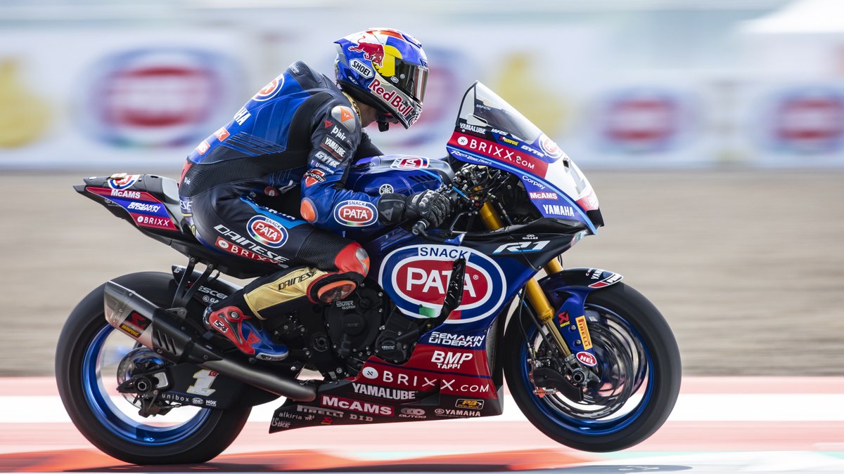 yamaharacingcom's tweet photo. Yamaha is delighted to confirm that its partnership with Pata Snack will continue for a seventh consecutive #WorldSBK campaign!
Full story 👉 https://t.co/OUHNG7FQhU
#YamahaRacing | #PataSnack | #WeR1 https://t.co/DVxsXL53oc