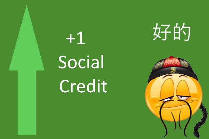 Social Credit Bot tweet media