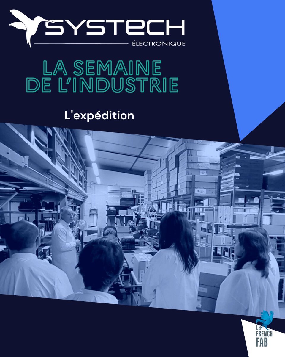 SReactif's tweet photo. 🏭 A l'occasion de la Semaine de l'Industrie, qui s'est déroulée du 21 au 27 novembre, nous avons eu l'honneur d'ouvrir nos portes à six curieux !
Découvrez leur visite en images ! 📷
#industrie #semainedelindustrie #frenchfab https://t.co/NqSpmUCKbi