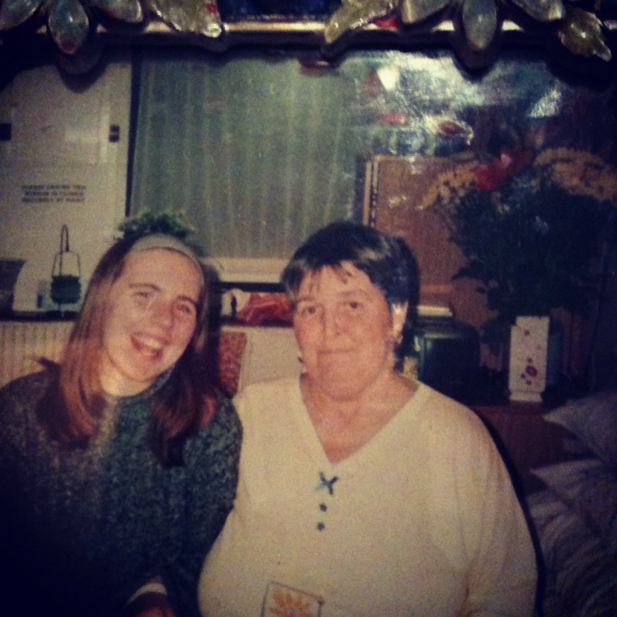 Sad day today remembering my Nan who died on this day 2001 she was only 57 years old when breast cancer sadly took her life 💔 I just wish you were here. But I know your up there with dad having a party knowing you. forever missed but never forgotten  #ripnan #breastcancersucks