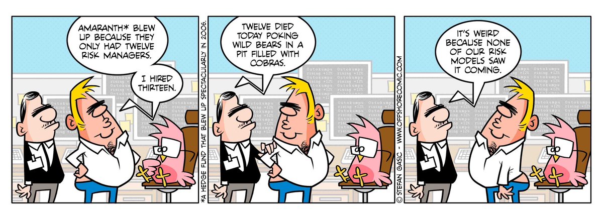 No matter how sophisticated your models are, some things are just unpredictable. #riskmanagement