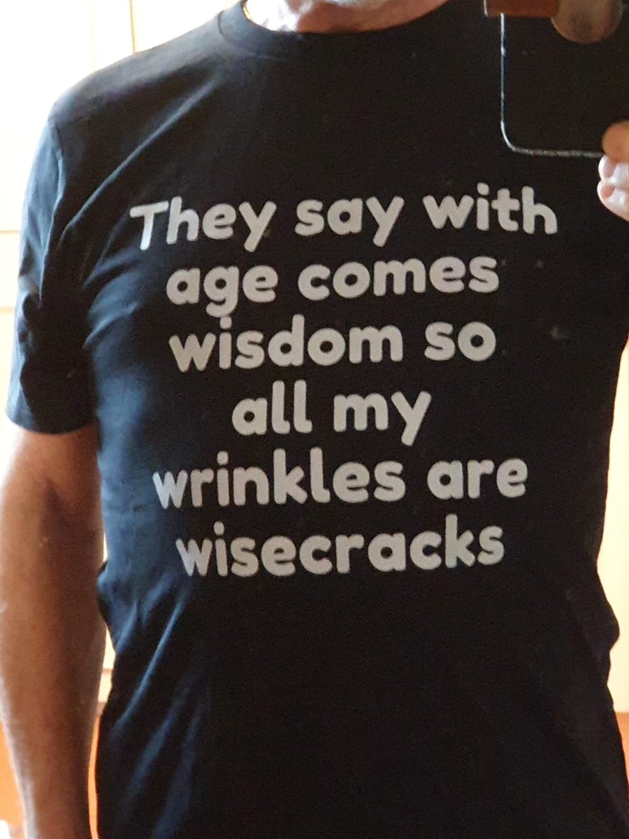 Darkmorf's tweet photo. Here is the t-shirt got to say he love it no so much his wife lol. https://t.co/2K985ZTIci