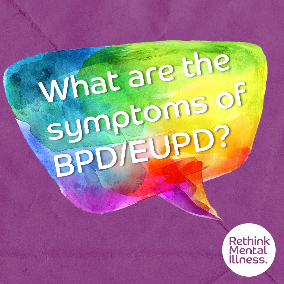 💬 Everyone's experience of living with BPD/EUPD is different.

It is usually characterised by strong emotions that can be difficult to cope with, but what else can we expect? 👇

(1/7)