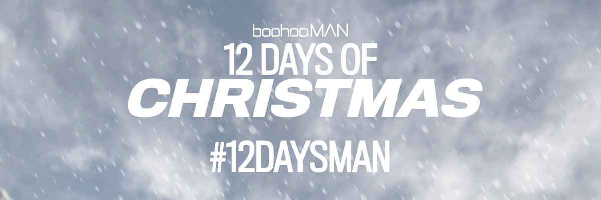 ✨ DAY 5 OF 12 🎄 #WIN A £100 VOUCHER TO SPEND ON SITE 🎅 TO ENTER: 📲 Like & RT This Tweet 🤝 Follow @boohooMAN ➡️ Reply to this tweet with #12DaysMAN Shop Christmas NOW ➡️ bit.ly/3GObJ0O