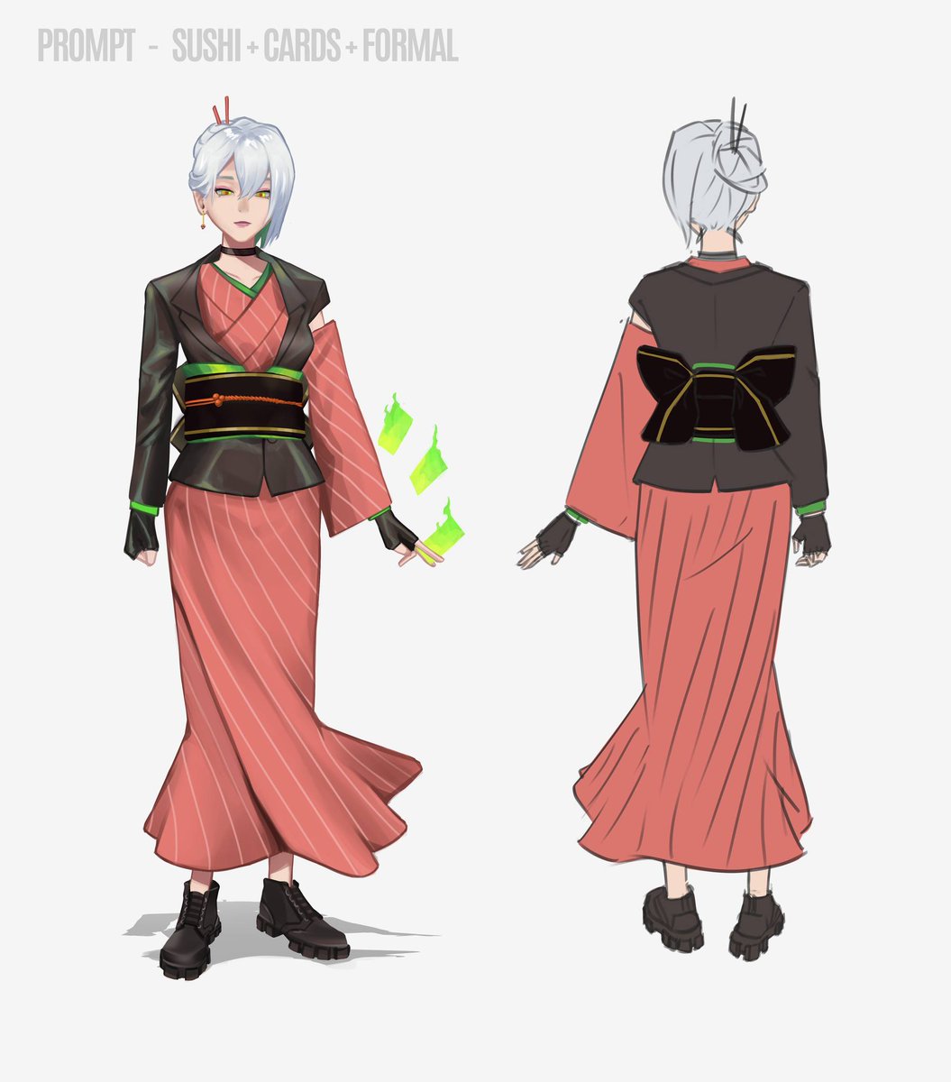 yansuro_'s tweet photo. rough character for 🍣🃏🕴 https://t.co/cUweZY2PEG