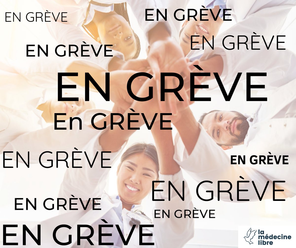 LMLSante's tweet photo. Médecins et laboratoires en grève aujourd’hui ! 🧑👩‍📢 ✊! LML défend les revendications des professionnels de santé qui luttent pour un système de soins de qualité !👉https://t.co/zSzLPx8zKt
#médecinelibérale #medecins #sante #MedecinsEnGreve #MedecinsPourDemain https://t.co/ocu4LbJ2Ei