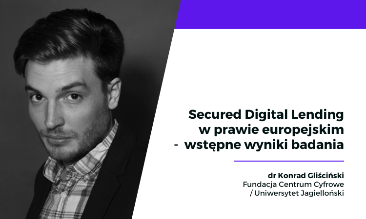 centrumcyfrowe's tweet photo. Razem z Katedrą Prawa Własności Intelektualnej @WPiAUJ zapraszamy na piątkowe zebranie naukowe
Konrad Gliściński przedstawi wstępne wyniki badania "#SecuredDigitalLending w prawie europejskim" realizowanego w ramach @Knowledge21org
⏰ 2.12, 12:00, zapisy https://t.co/KW6hYF3P44 https://t.co/96JxN8izNY