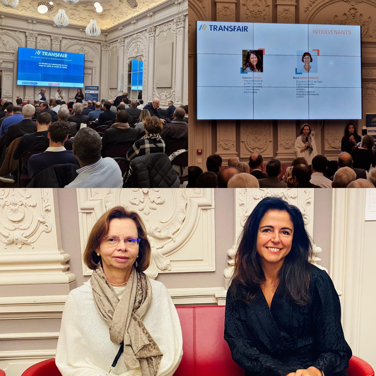 CRCCParis's tweet photo. 🎤 La formation #CAC120 animée par @SsaAfyneo et @MaudBodin “missions de commissaire ad hoc dans le cadre des levées de fonds” affiche #complet 👏 https://t.co/1n3TT0J37D