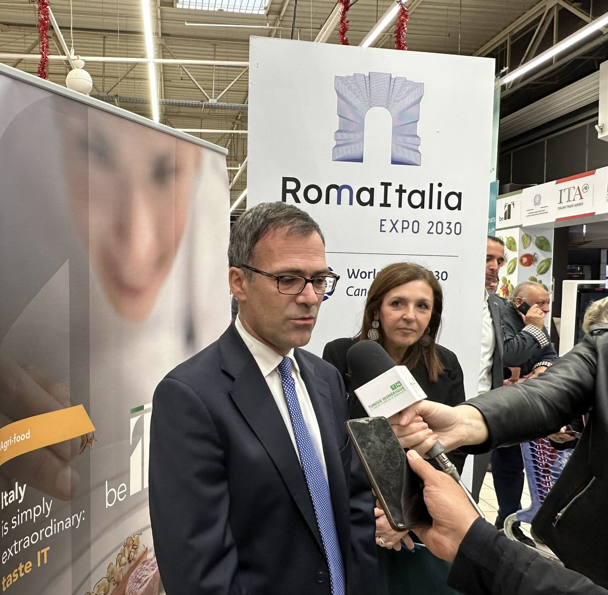 L’Ambasciatore Saggio ha inaugurato la II edizione della campagna di promozione dei prodotti alimentari 🇮🇹 in Tunisia, organizzata con <a href="/ITATunisia/">ITA Tunisi</a> per consolidare la presenza italiana nel mercato 🇹🇳 #beIT