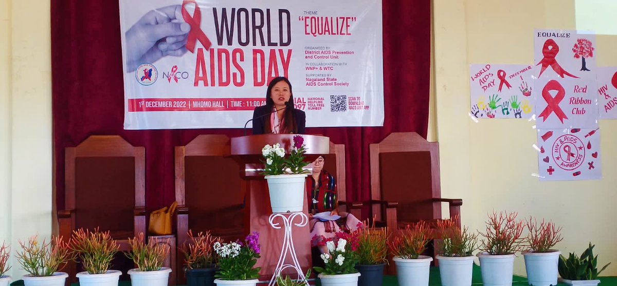 Chos_Rhts's tweet photo. District AIDS Prevention &amp; Control Unit #Wokha along with Wokha Network of Positive observed #WorldAIDSDay2022 under the theme 'Equalize' at Witter Theological College, Vankhosung Wokha on December 1.
@NagalandNhm @MyGovNagaland @HealthNagaland https://t.co/Ls9NlBPi5Z