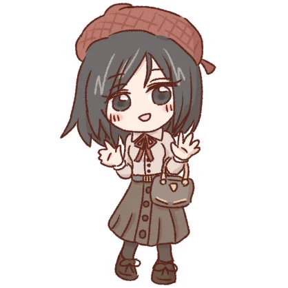 自分で自画像を描いたあとAIにも描いてもらいました。4枚目がすきです。 