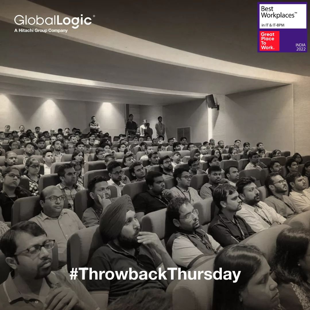GlobalLogic_IN's tweet photo. This #throwbackthursday we reminisce the launch of GlobalLogic's Digital Academy. A dedicated program that aims at learning, upskilling, fast-tracking career progress, and getting engineers future-ready. 

#tbt #thursdayfun #thursdaythrowback #career #learning #digital https://t.co/D4Swpx5vRX