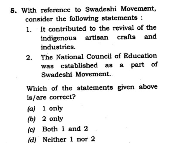 UPSC CSE Prelims 2019 Previous Year Question

#UPSC #upscprelims #History 
#ModernHistory