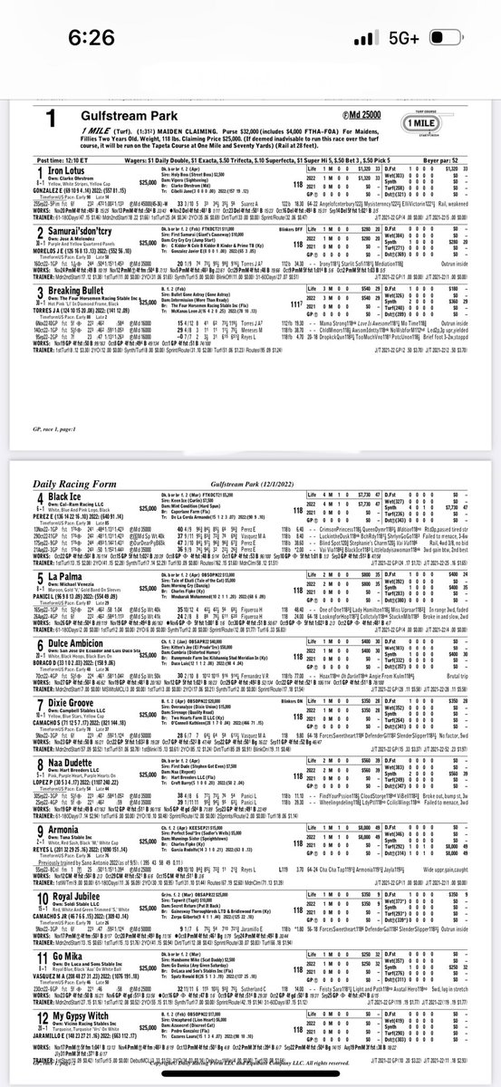 barshoelife's tweet photo. In the dead of grey northeast winters nothing gave us more hope than turning on the simulcast feed to see palm trees and a luscious green turf course at gulfstream park. 
#ontheturf #weback 
who ya got?… https://t.co/LJQraTfsd3
