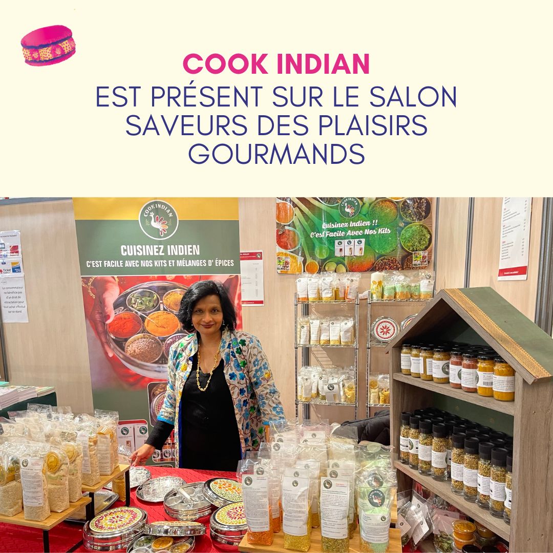 SalonSaveurs's tweet photo. 📸 Portraits exposants – Cook Indian 🥘

Voici l'un de nos exposants présents sur le salon Saveurs des Plaisirs Gourmands 🍽

👉 Retrouvez la liste des exposants qui seront présents du 2 au 5 décembre à l'espace Champerret !

#SalonSaveurs2022 https://t.co/ombPlGJ2Dq https://t.co/o9v5h4n7Kk