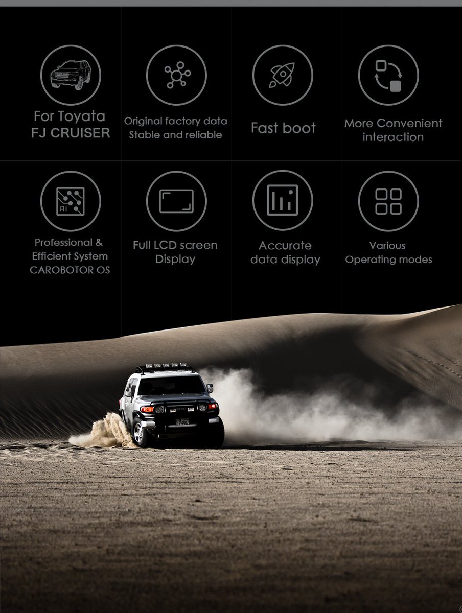 ActonLiang's tweet photo. Car Digital Cluster For Toyota FJ Cruiser LCD Dashboard #Car #cars #Digital #Digitalcluster #Dashboard #Toyota #Toyotafj #toyotafjcruiser
WhatsApp：+8619978868270 https://t.co/TuVaPgBUuS