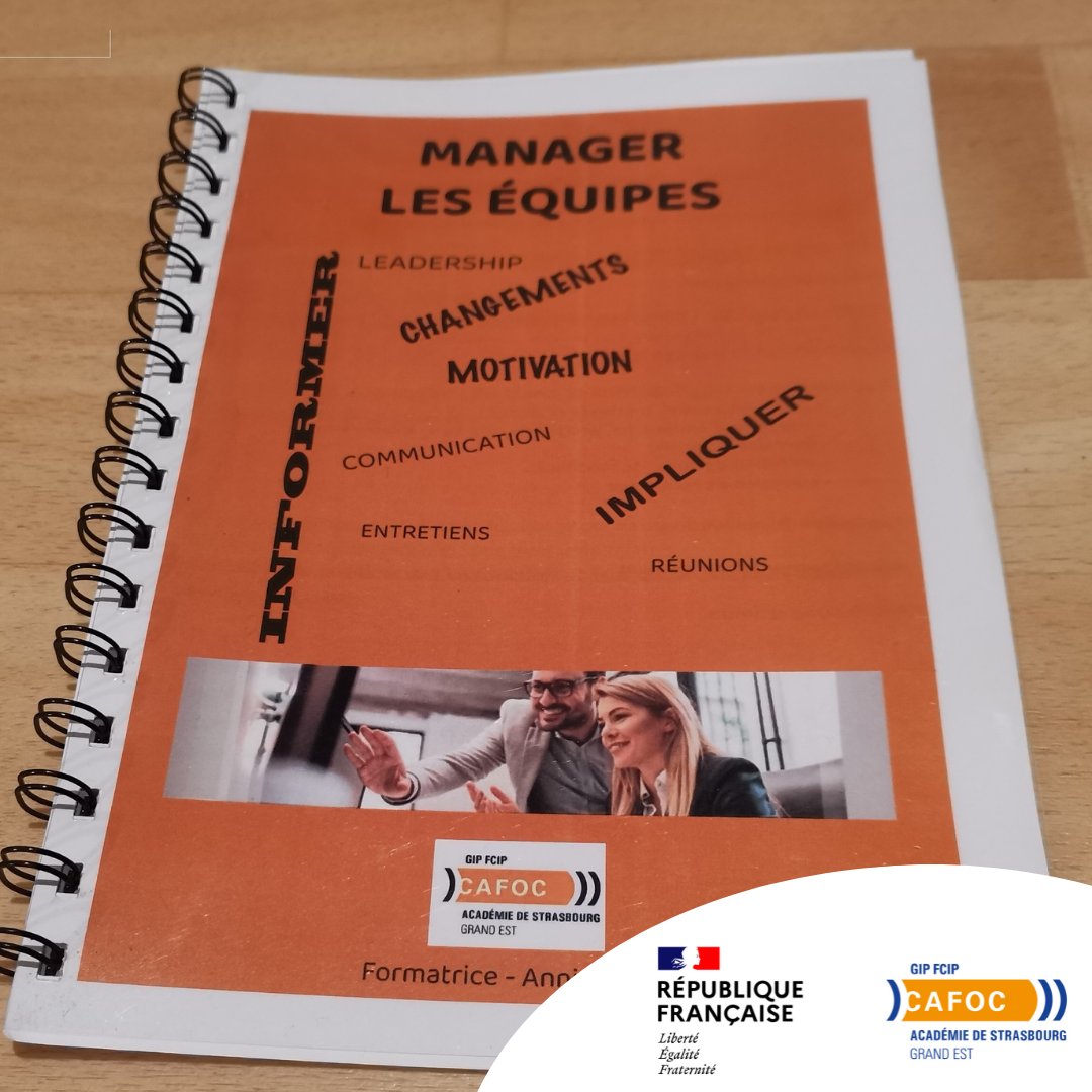 Greta_Alsace's tweet photo. [ DEVELOPPEMENT DES COMPETENCES 💡 ]

Dans le cadre du Plan de  Développement des Compétences, la consultante Annie FRIEH a regroupé 5 coordinatrices pédagogiques des #GRETA et du GIP FCIP Alsace pour une formation "𝐌𝐚𝐧𝐚𝐠𝐞𝐫 𝐥𝐞𝐬 𝐞́𝐪𝐮𝐢𝐩𝐞𝐬".  👩‍🏫 
#formation #CAFOC https://t.co/21SG3oZeRm