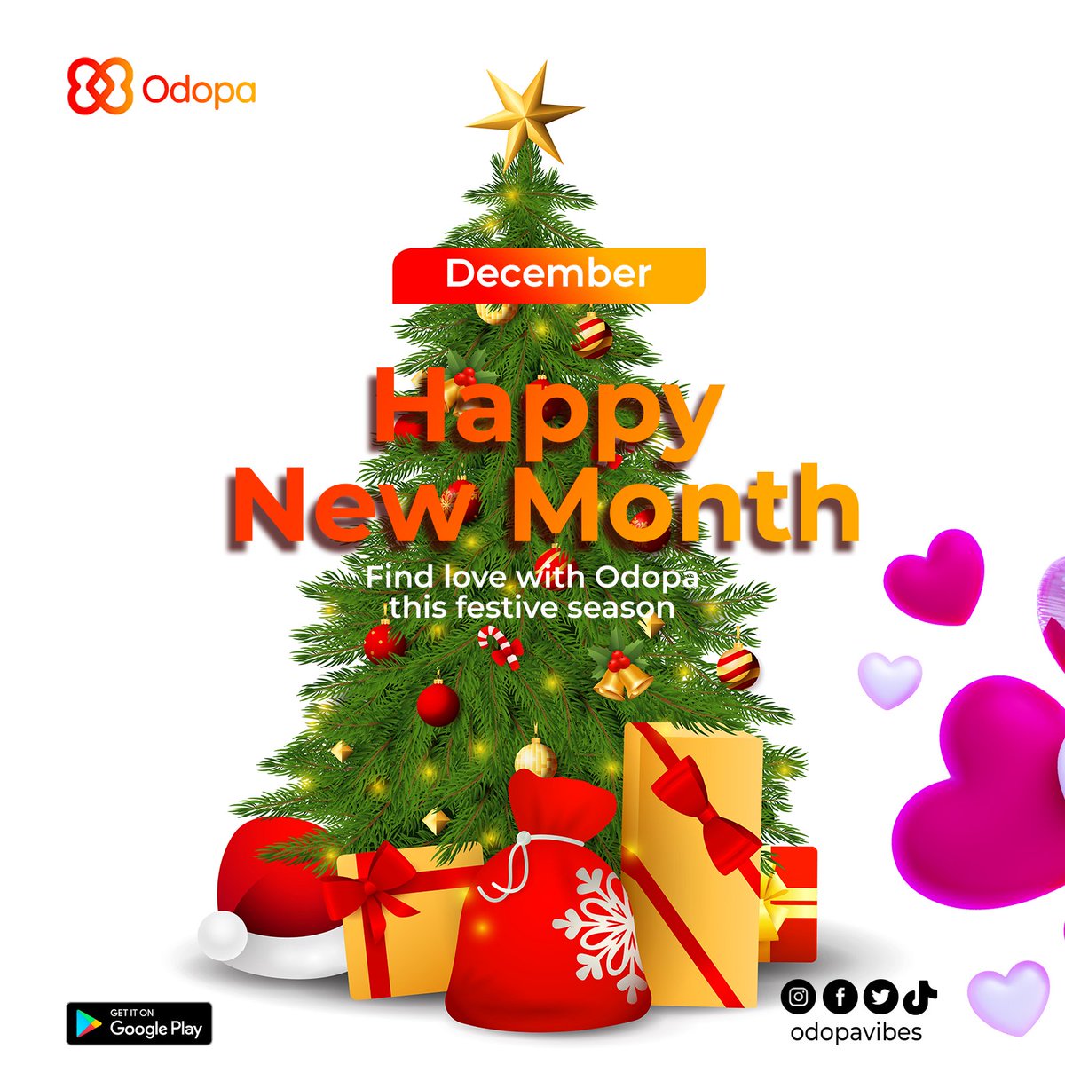 odopavibes's tweet photo. It's the festive season, get Odopa and who knows; your missing rib is there waiting to be picked. 
Download from the playstore. #DecembertoRemember

https://t.co/KDE7rfPgmx https://t.co/5Oz8AMcHkp