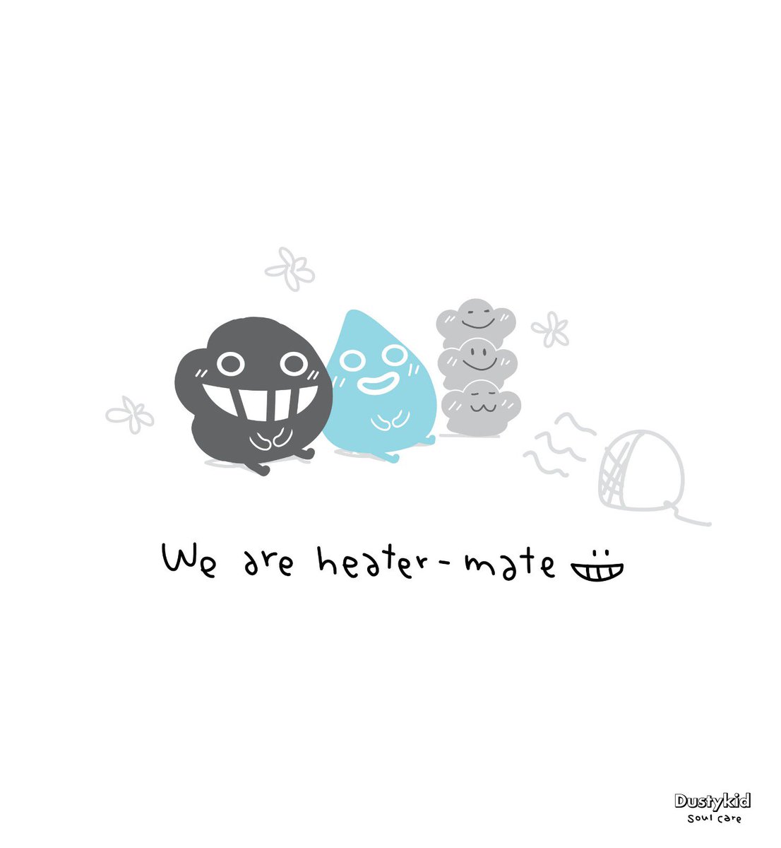 “Gathering with friends gives me so much warmth!” #Dustykid 

#DustyMind #QOTD #quoteoftheday #mentalhealth #soulcare #illustration