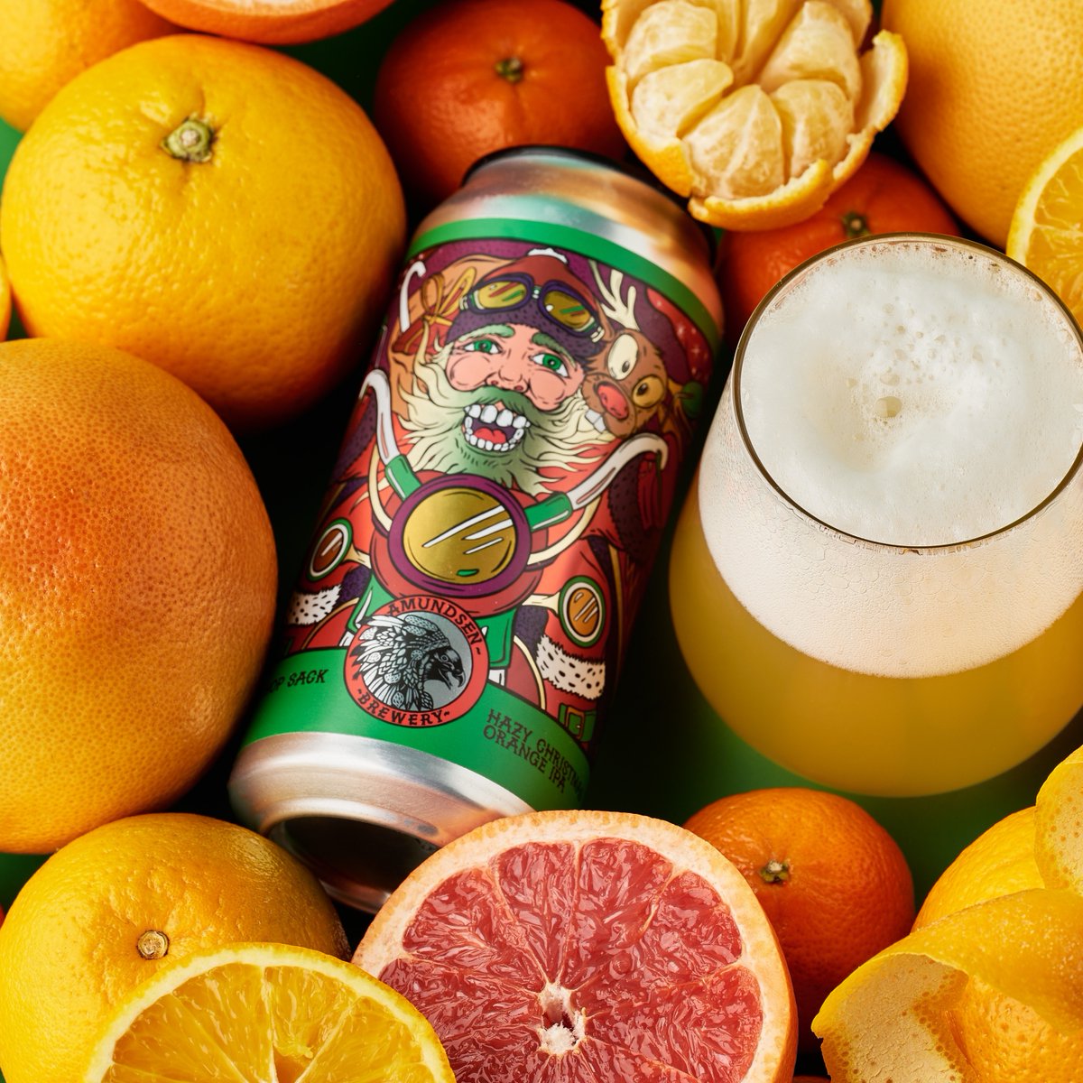 🎅 🍻Christmas BEER SPOTLIGHT 🍻🎅:  Santa's Hop Sack IPA

Santa's Hop Sack is a 5.3% pale and hazy festive IPA with bright notes of orange and tangerine.🍊

The perfect gift for hopheads this Christmas.💥

Find cans now online and in good bottle shops.🎁