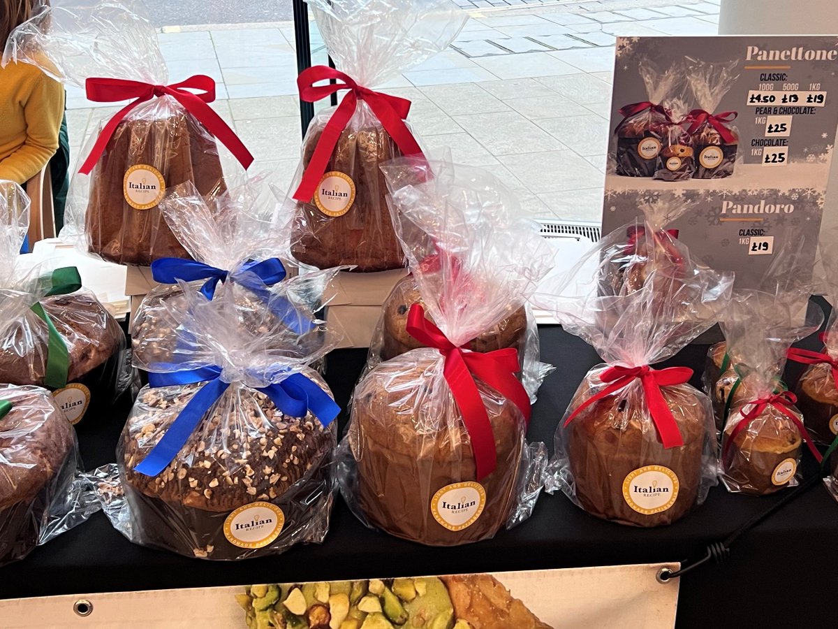 20GreshamSt's tweet photo. @20GreshamSt we welcomed back our lovely regular pop-up vendor @italianrecipe. Italian recipe is a multi-award winning patisserie and their products can be found in the best Fine Food Markets in @cityoflondon 
#Italiandessert #London #20greshamstreet 🍰🍰🍰 https://t.co/Am5sjNYutH