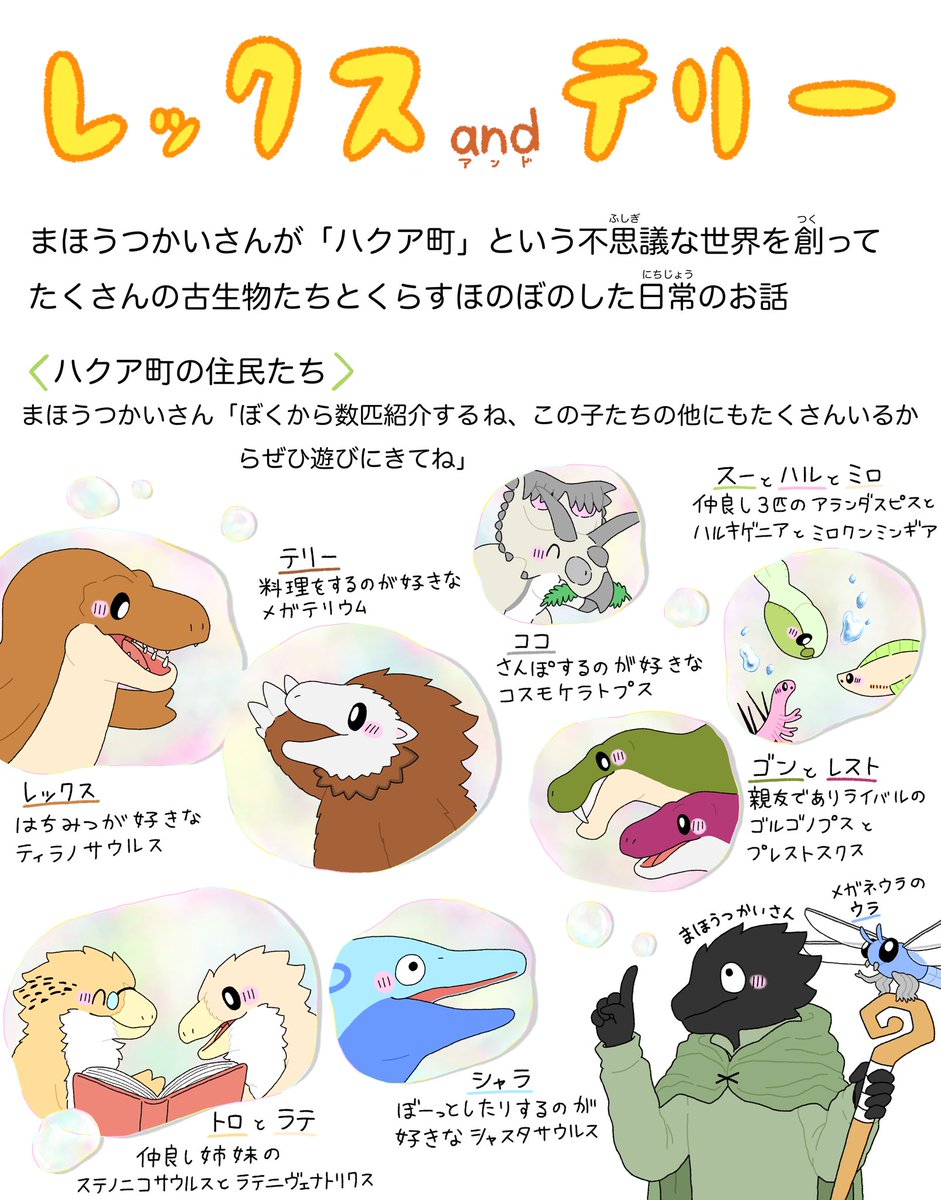 [固定用]
イラスト #レックスandテリー

4コマ #ハクア町のほのぼの日常

インスタグラム垢
https://t.co/8WpdHOX2Nn

でぃの²(にじょう) ショップ ( Dino55313051 )のオリジナルアイテム通販 ∞ SUZURI(スズリ)
https://t.co/LOoST8sqMq 
#suzuri 