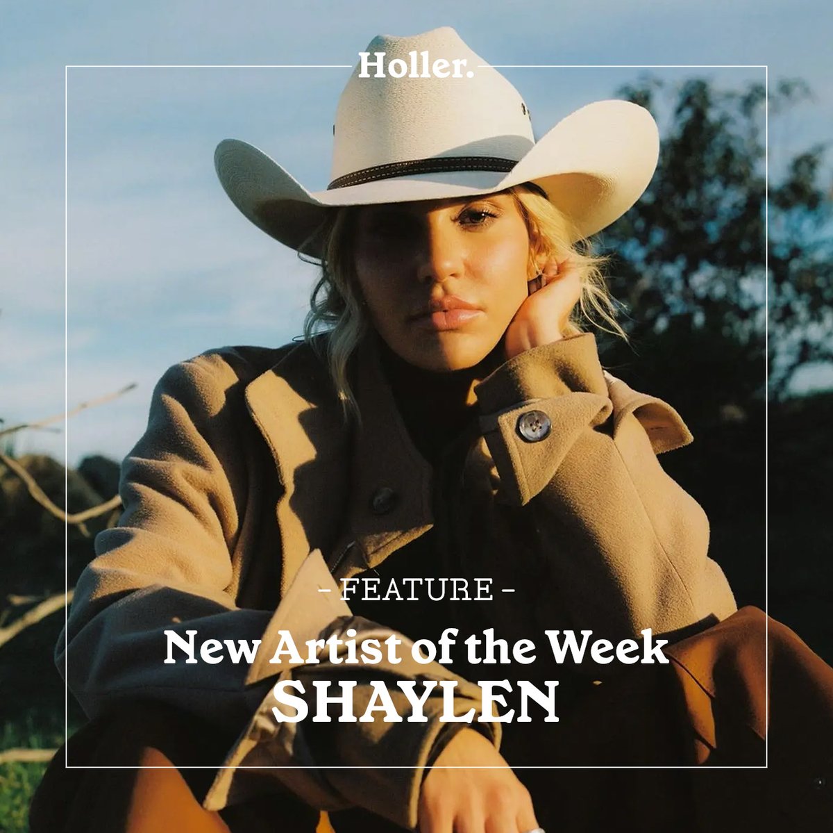 FUN FACT: <a href="/shaylen/">Shaylen</a> visits South Korea about once a year to write Kpop music for Kpop groups. 🎤🌟
She’s also our New Artist of the Week. Full interview with the pop-turned-country star  🔗bit.ly/3gQXKg6 ♥️ #Holler