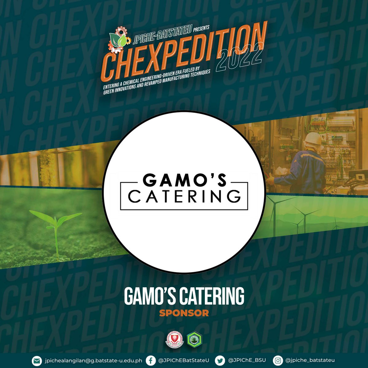 jpichebatstateu's tweet photo. JPIChE-BatStateU hopes to work with you again in future events!

#JPIChEBatStateU
#ChExpedition2022
#Stimulus
#Ramification
#UniversallyExcellent https://t.co/LFIp1mcnPs