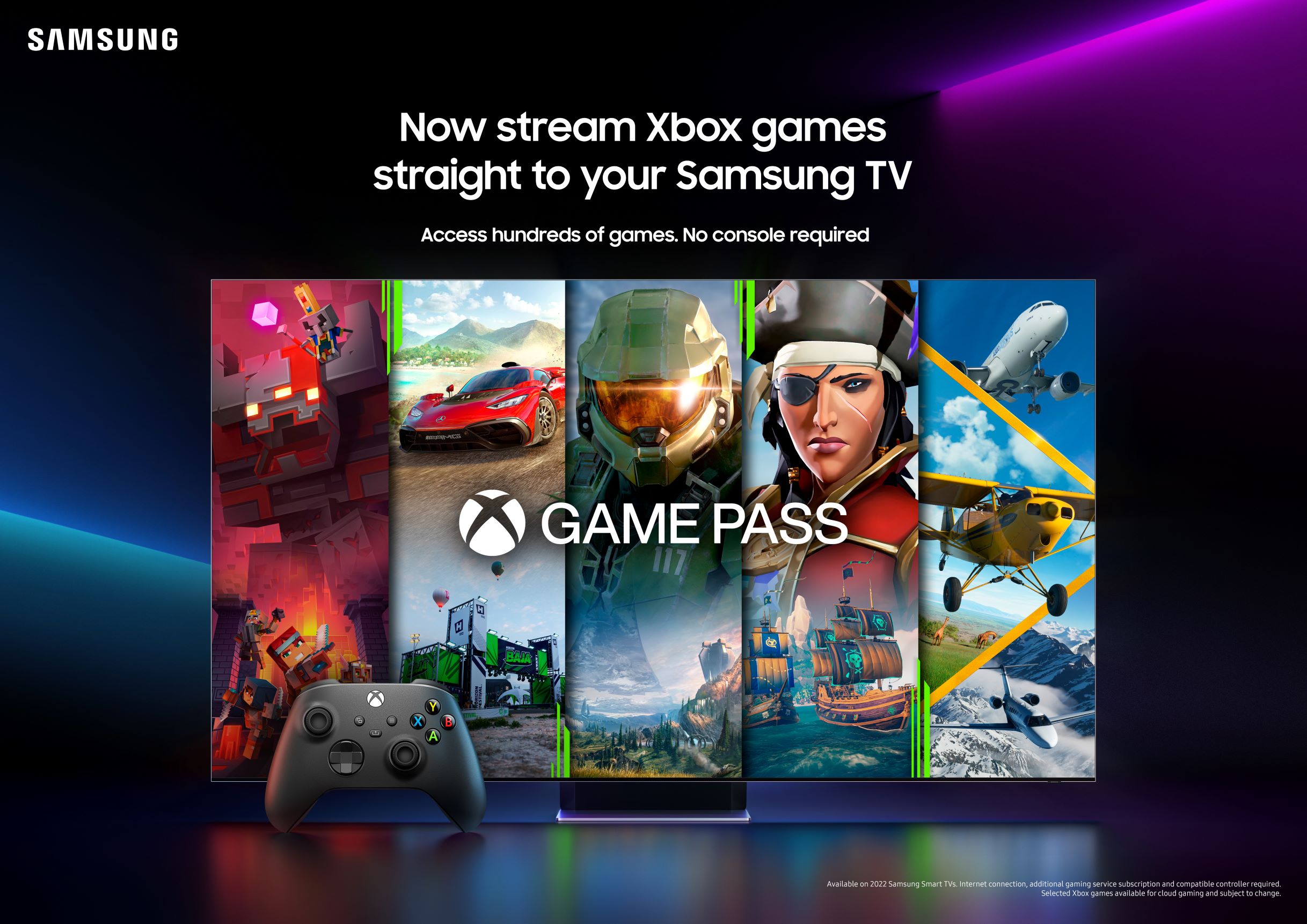 Xbox Cloud Gaming chega a TVs Samsung neste mês; saiba como usar