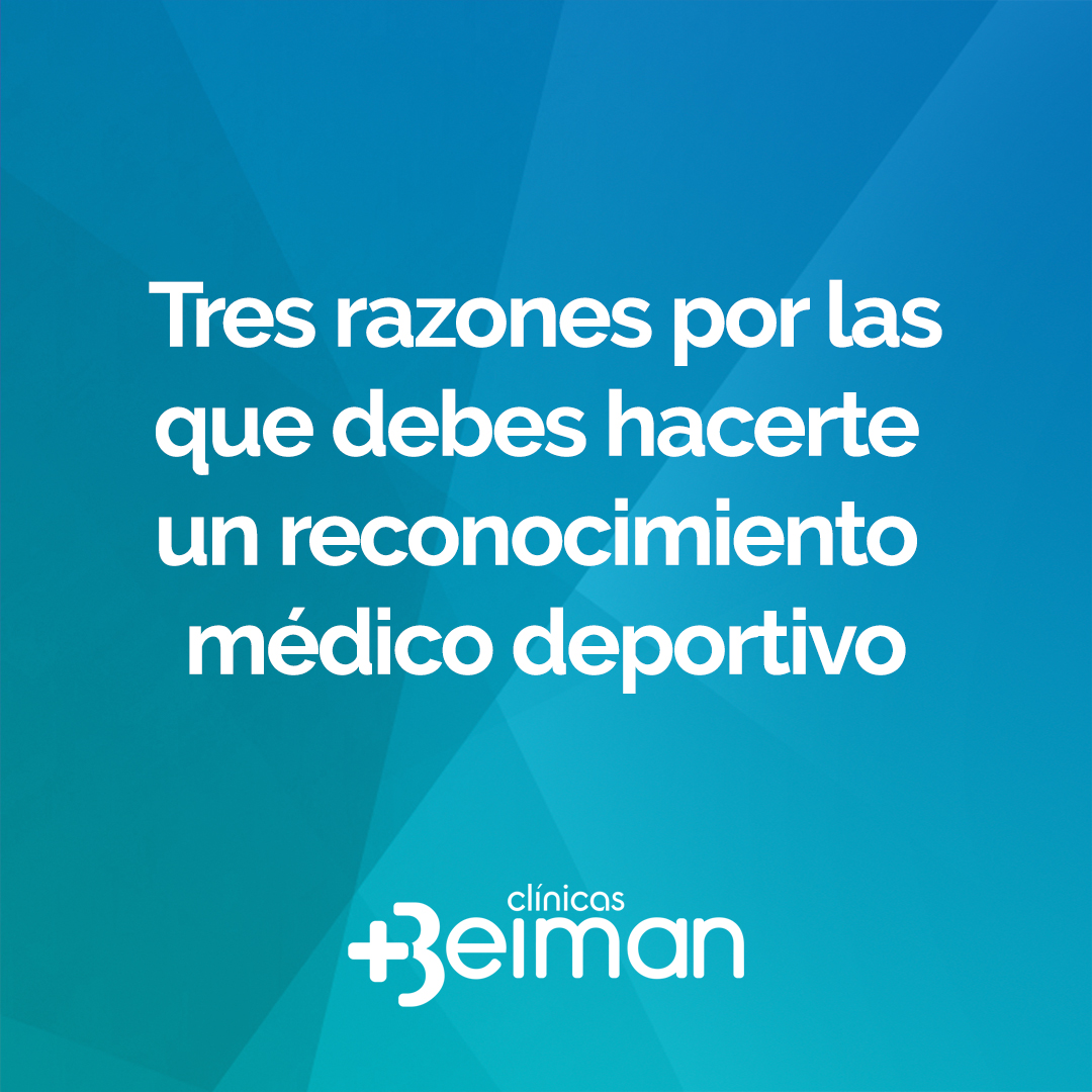 GrupoBeiman's tweet photo. Sea cual sea tu edad, #deporte o nivel, el reconocimiento médico deportivo es la prueba que te permitirá hacer deporte con garantías para tu salud.

+info ▶️▶️ https://t.co/mUa7PTsR9J https://t.co/WUJzCmu0wl
