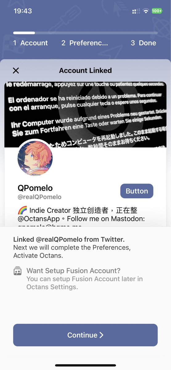 realQPomelo's tweet image. 一点成果 #Octans #开发日记