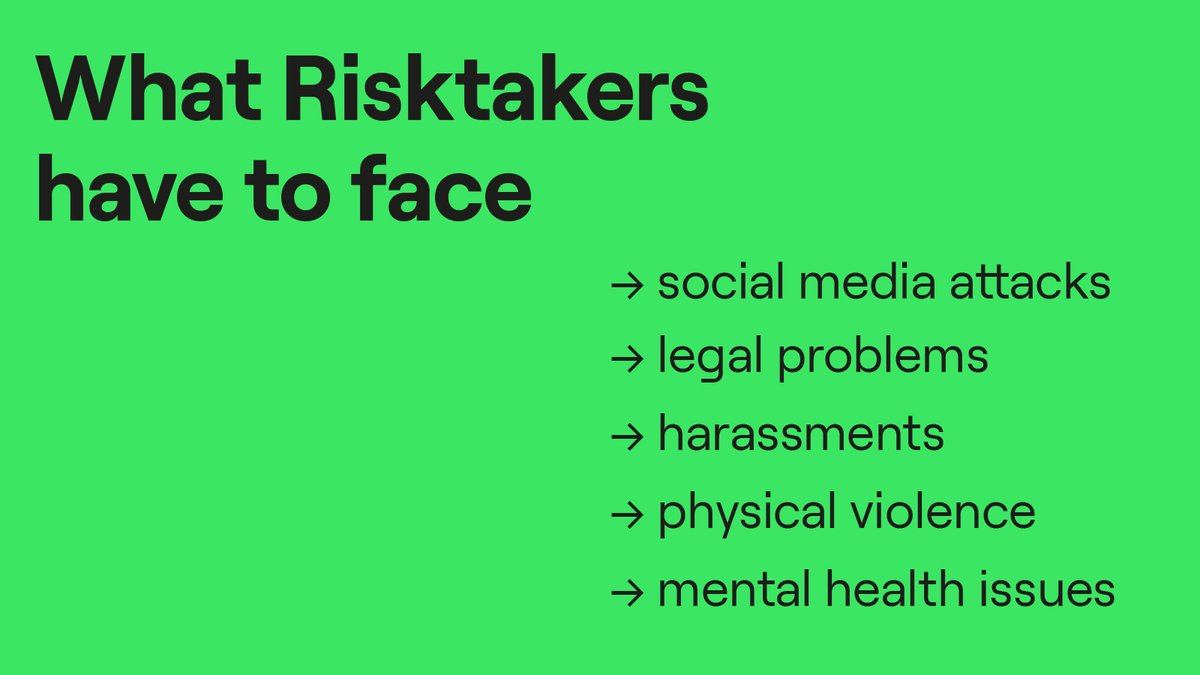 allianzfdn's tweet photo. 59 social activists in five European countries were surveyed for the @allianzfdn Risktaker Pulse. Many are experiencing growing pressures on themselves &amp; their work, especially those who advocate for immigrant rights and the LGBTQ+ community.

Read more 👉 https://t.co/0hTJHw8JT4 https://t.co/7rMwFzAw4i