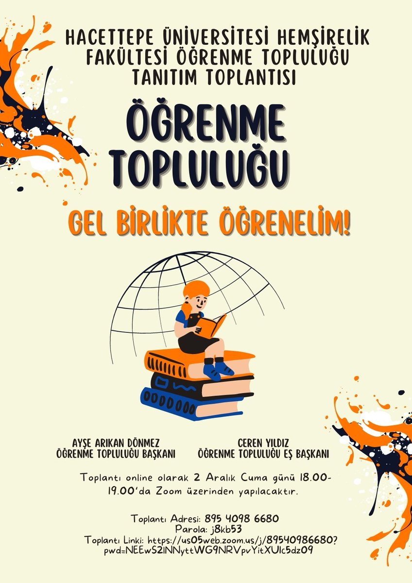 Fakültemiz Öğrenme Topluluğu Tanıtım Toplantısı 2 Aralık Cuma Günü 18.00-19.00 saatleri arasında  gerçekleştirilecektir.Birlikte öğrenmek için neler yapabileceğimizi öğrencilerin katılımıyla planlayacağımız bu toplantıya tüm öğrencilerimizi bekliyoruz.