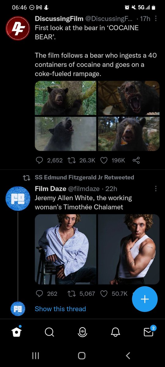 ConcernedAkRN's tweet photo. @filmdaze Like others, I also got this lineup, and I'm hoping this site never dies https://t.co/wkJSocVwsf