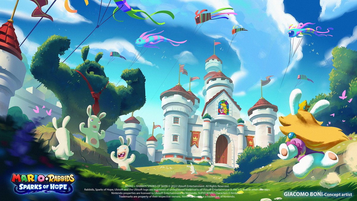 Just in time for the japanese release of Sparks of Hope, here are some concept I had the pleasure of doing for the Prologue, the very beginning of the game 🙂

#MarioRabbidsSparksofHope #MarioBros #Rabbids #Ubisoft #Nintendo #mariomovie #conceptart #artist #gamedevelopment