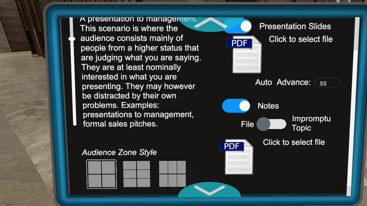VirtualOrator's tweet photo. What kind of audience are you expecting?
#virtualorator #VOFeatures #VR #Publicspeaking #VRTraining #Learninganddevelopment #edtech #indiedev #softskills #presentations #training #professionaldevelopment #futureoflearning #employeetraining #techforgood #VirtualAudience https://t.co/SVUmkwfKXI