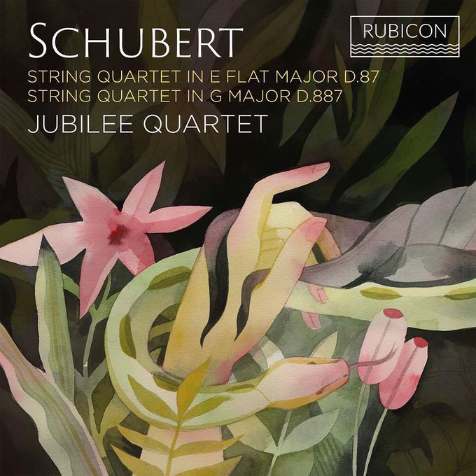String Quartets, Franz Schubert
sonograma.org/suplement-de-d…
<a href="/JubileeQuartet/">Jubilee Quartet</a> 
#chambermusic #stringquartet #schubert #RubiconClassics