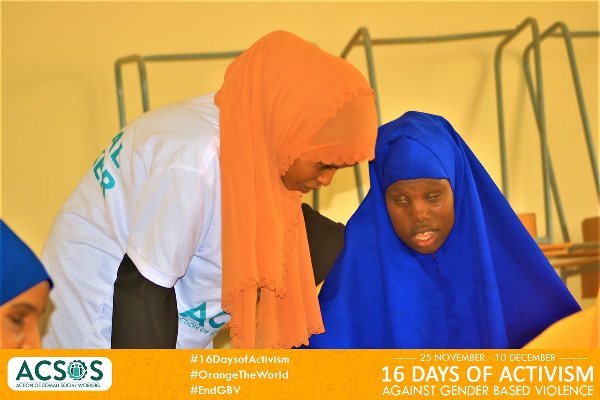 ACSOSorg's tweet photo. As part of the camping of #16daysofactivism to #EndGBV, we launched today two days of training on Menstrual Hygiene Management (MHM) for visually Impaired girls at #Albasir school for blind people. @UNFPA_SOMALIA
#StopTheStigma #UNiTE #16days #girls #MenstruationMatters #Pads https://t.co/iWk5buvCy2