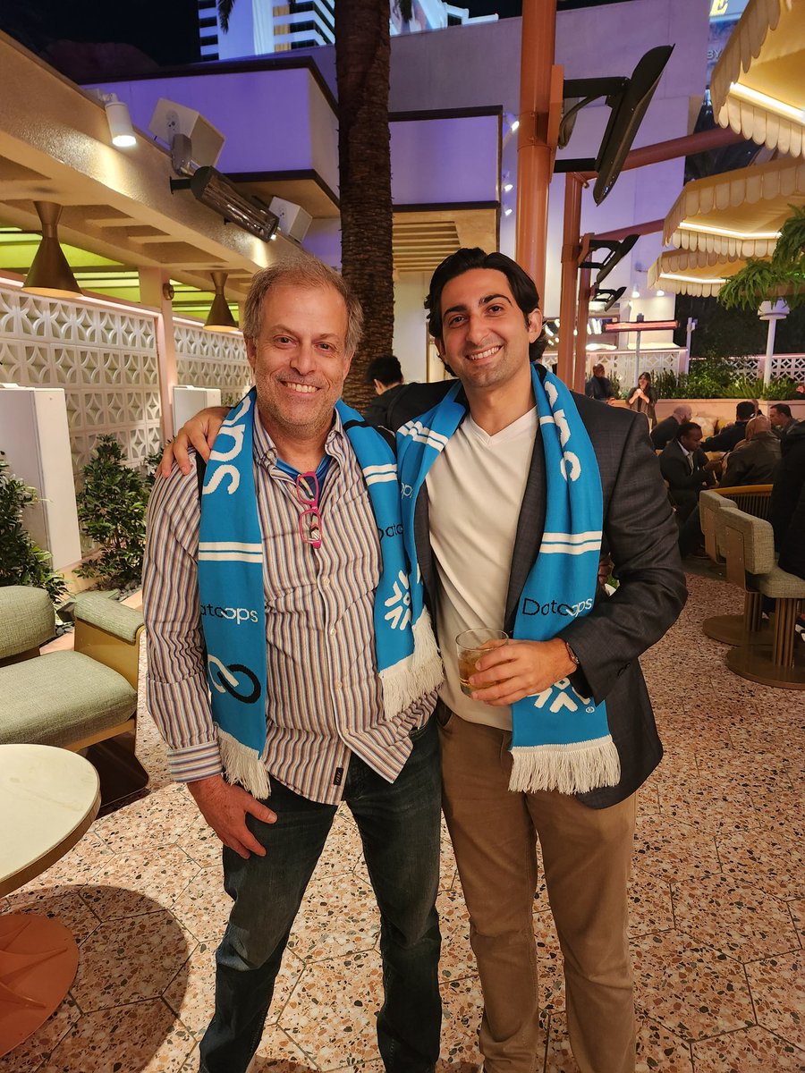 jmarchese's tweet image. Partners and friends of @dataops #ScarfUp #DataOpsLive @Coalesse