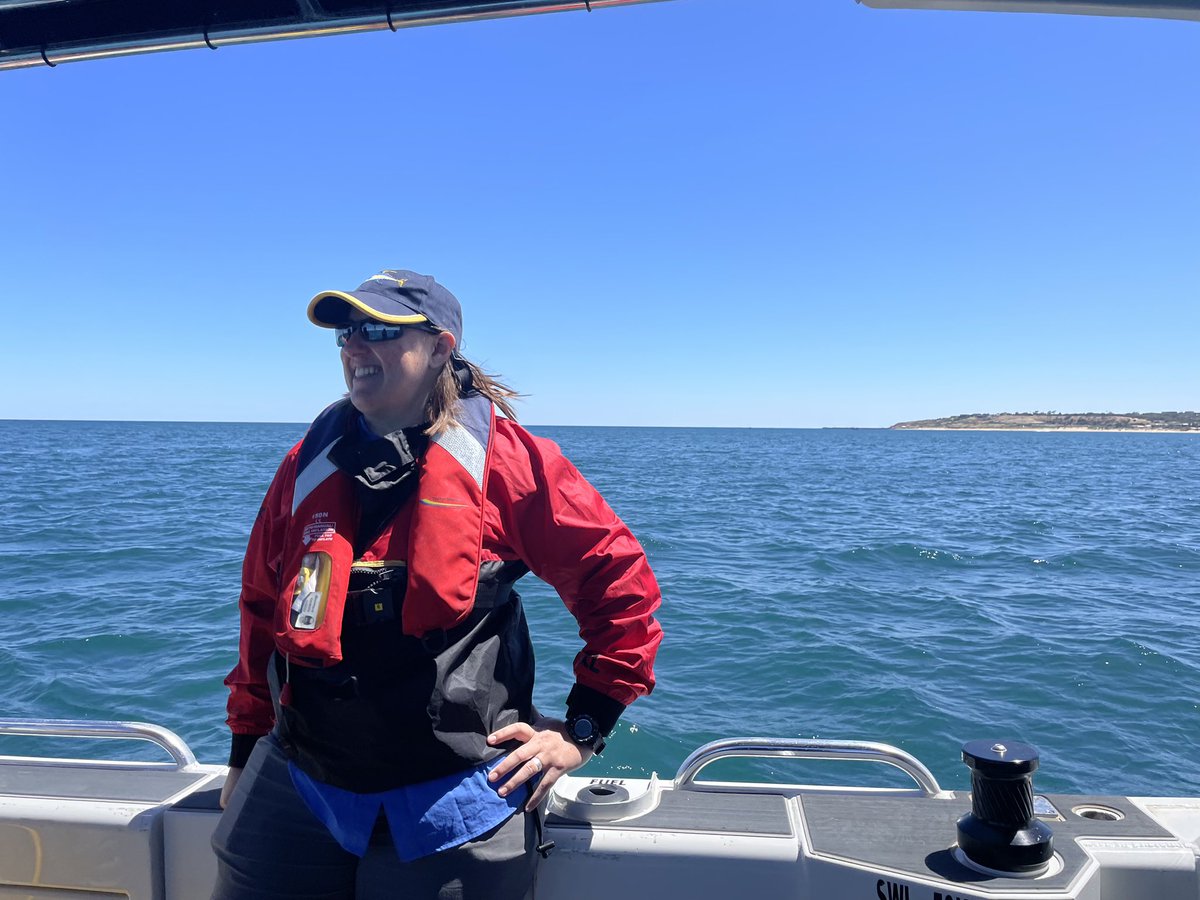 FlindersMAP's tweet photo. At sea today surveying with our #MaritimeArchaeology students for #MarineGeoohysics week with @paulbaggaley @EdgeTechMarine https://t.co/kVD6j5ZGPc