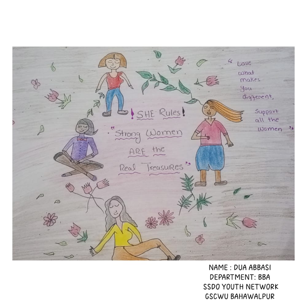 gscwuofficial's tweet photo. Poster Making Activity among the Students organized by Directorate of Students Affairs & Women Development Center in the Sense of "Commemorating 16 Days of Activism to Eliminate Gender Based Violence (GBV)"
#GSCWU #ViolenceAgainstWomen https://t.co/xj2zcmFrca