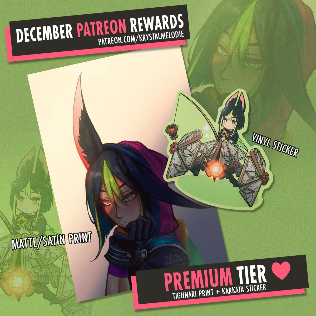 krystalmelodie's tweet photo. ⭐December Patreon Rewards!🍃
#tighnari #genshinimpact #karkata https://t.co/3z4UjlXP57