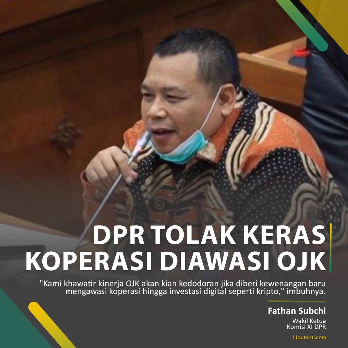 Koperasi_Hebat's tweet photo. DPR saja nolak....mosok menterinya bandel...

#TolakOJKdiKoperasi https://t.co/W5cVqrsvUK