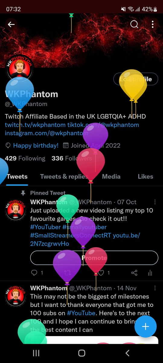 _WKPhantom's tweet photo. Its my balloon day 😁 https://t.co/3JmYzQN3O4
